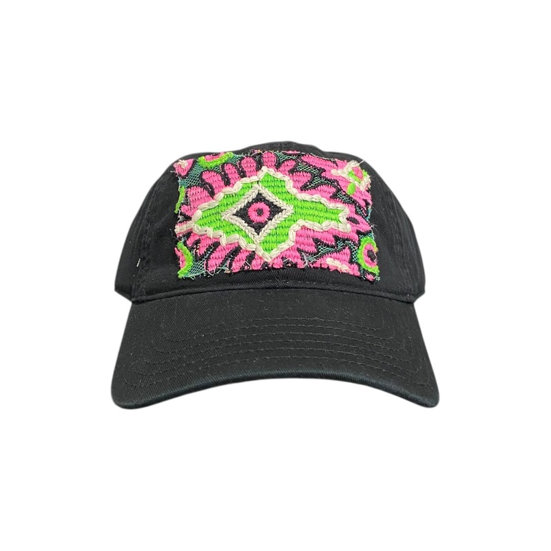 Kilim Baseball Hat – Black 62