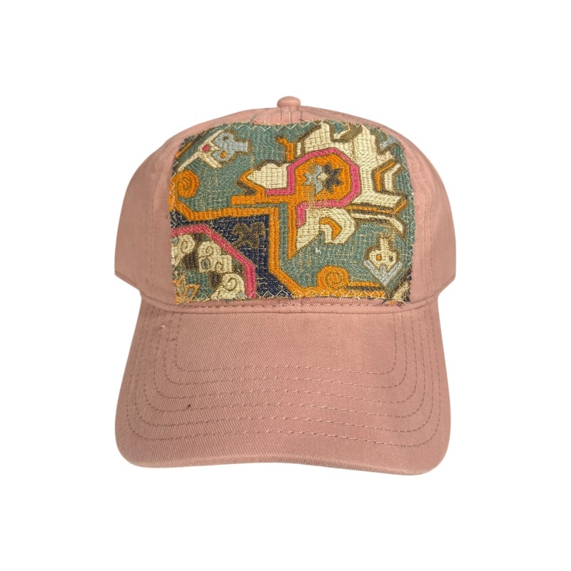 Kilim Baseball Hat – Dusty Rose 24