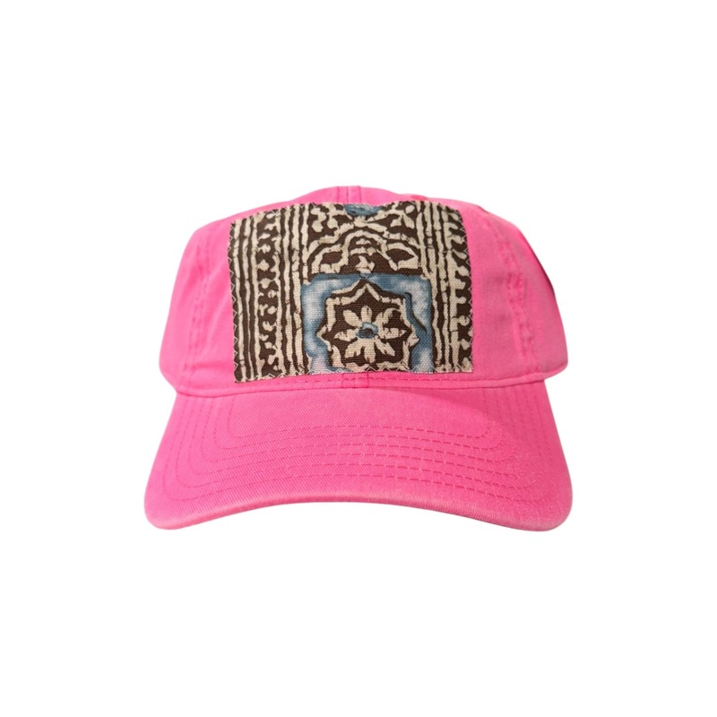 Kilim Baseball Hat – Hot Pink 20