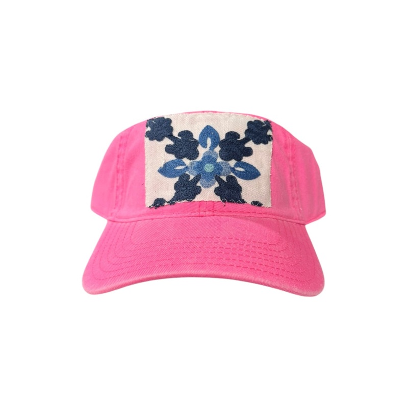 Kilim Baseball Hat – Hot Pink 21