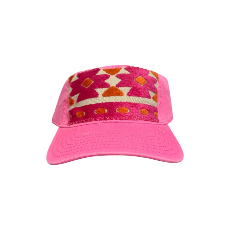 Kilim Baseball Hat – Hot Pink 42