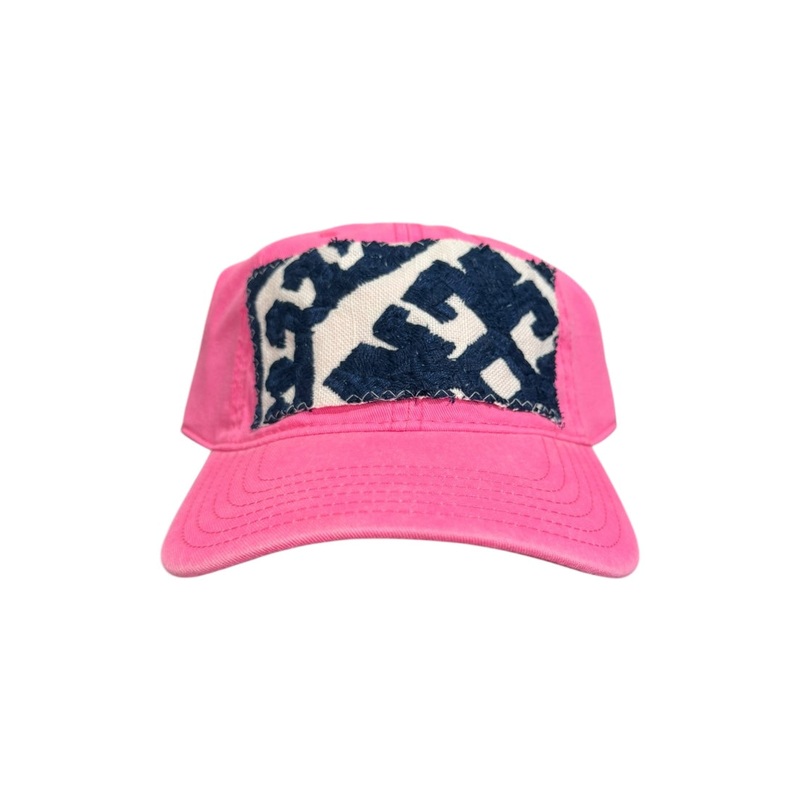 Kilim Baseball Hat – Hot Pink 45