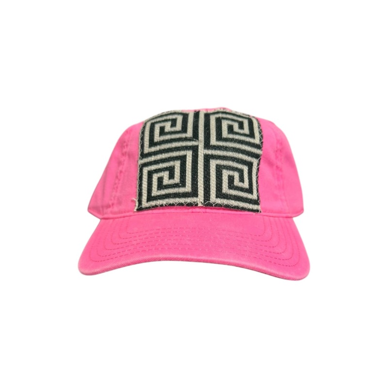 Kilim Baseball Hat – Hot Pink 46