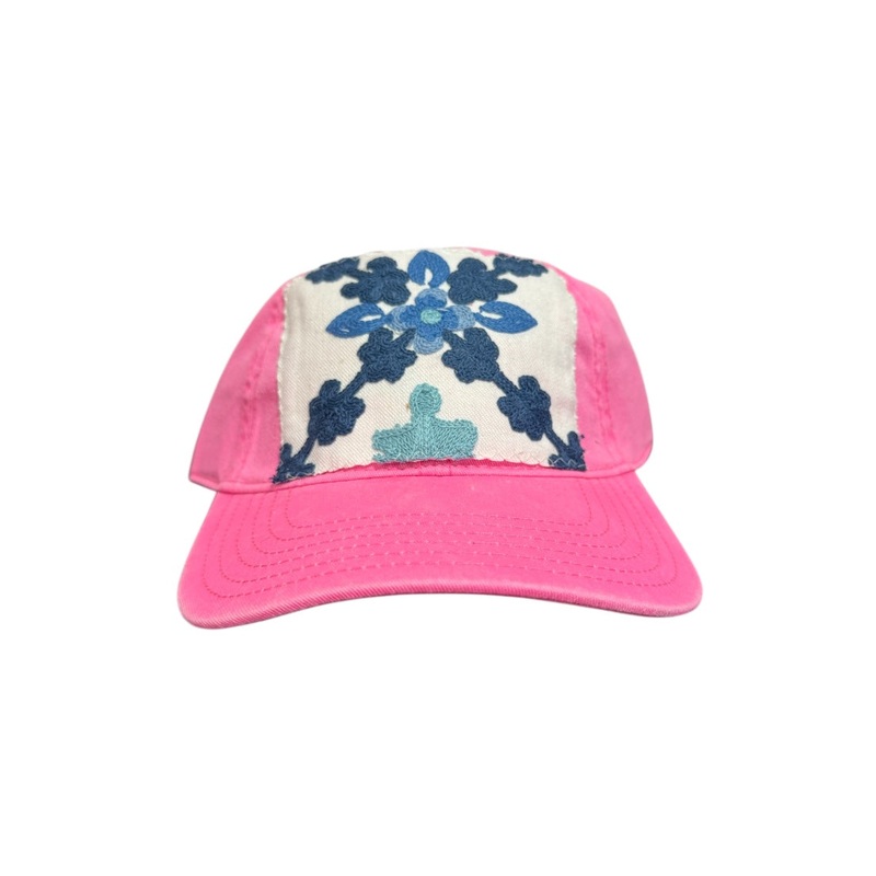 Kilim Baseball Hat – Hot Pink 50