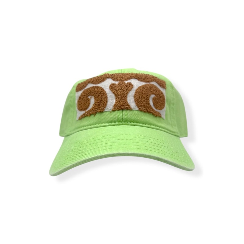 Kilim Baseball Hat – Lime 41 *Final Sale*