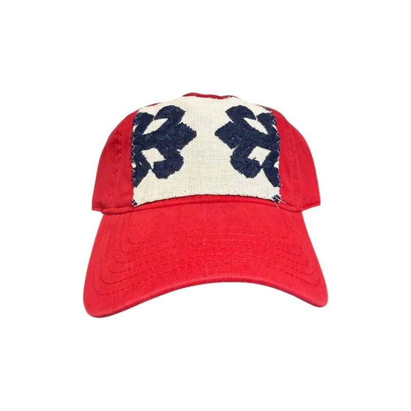 Kilim Baseball Hat – Red 43