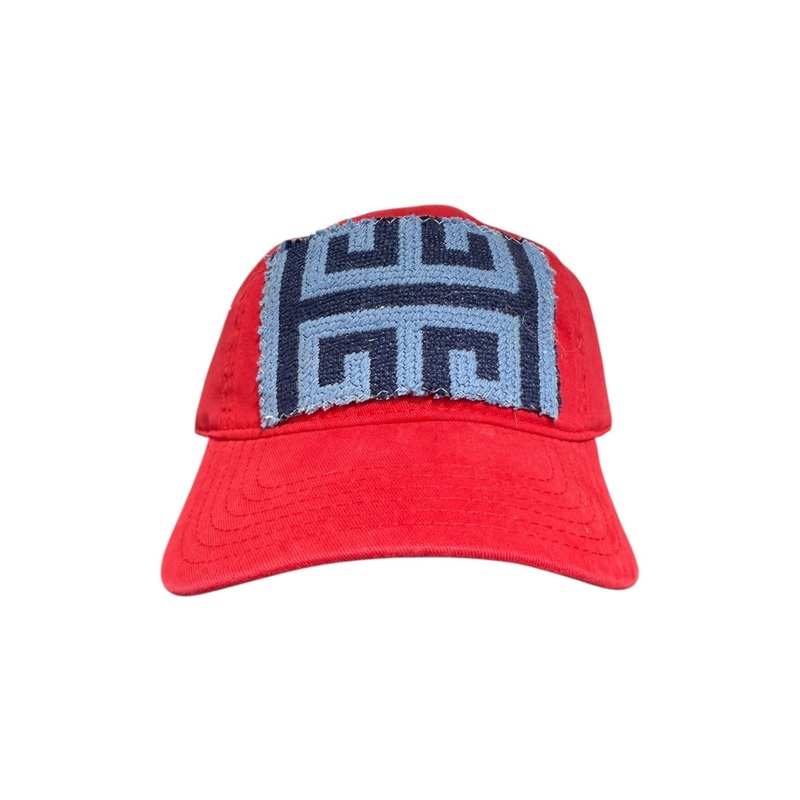 Kilim Baseball Hat – Red 51