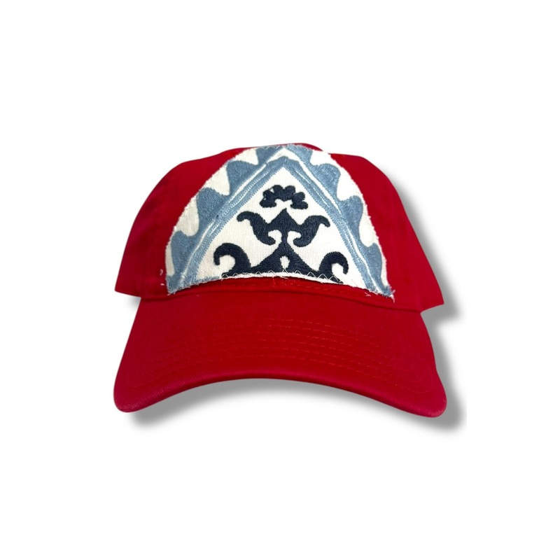 Kilim Baseball Hat – Red 55