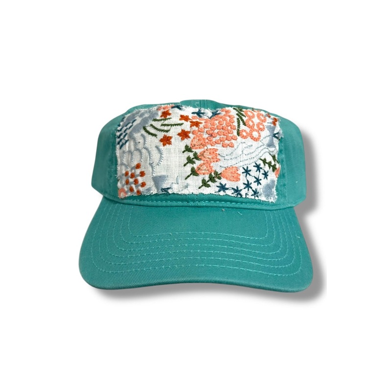 Kilim Baseball Hat – Turquoise 23