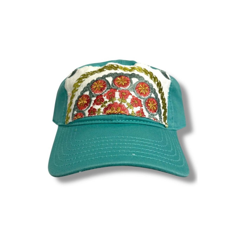 Kilim Baseball Hat – Turquoise 27