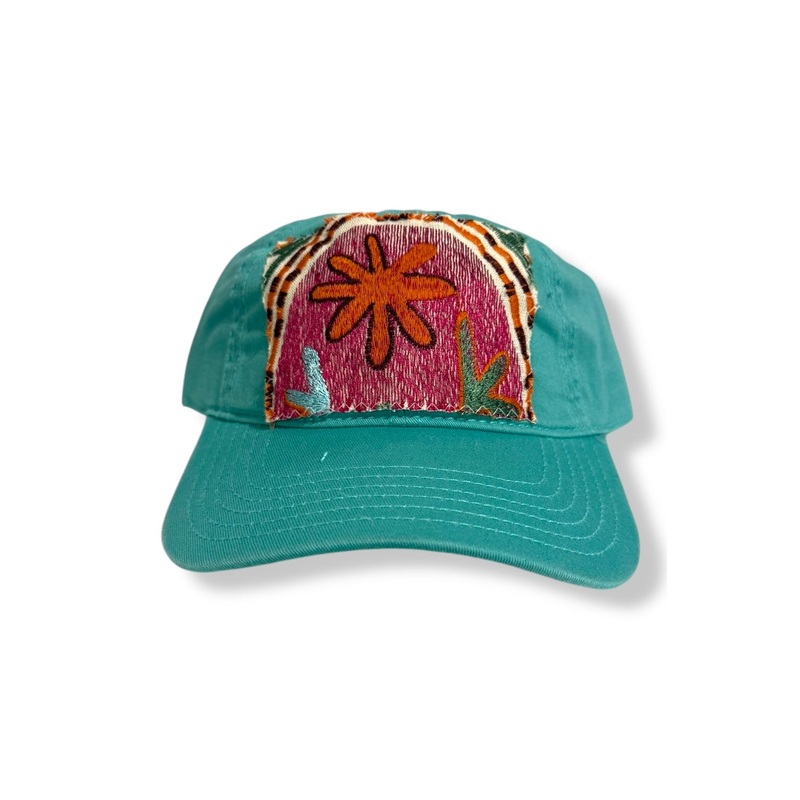 Kilim Baseball Hat – Turquoise 34