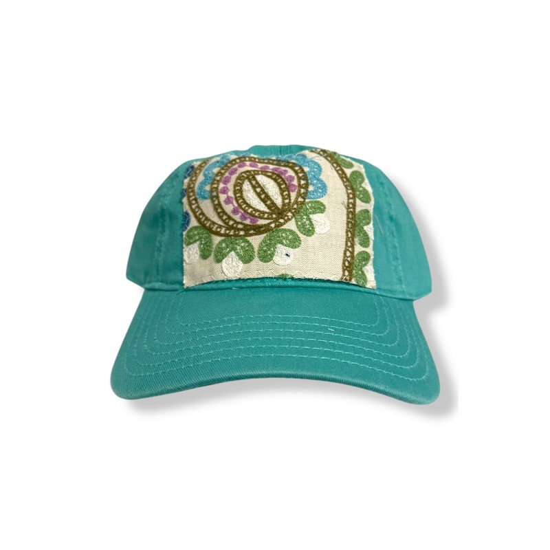 Kilim Baseball Hat – Turquoise 38