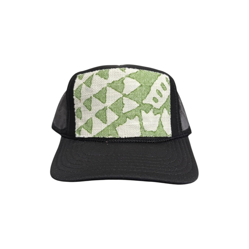 Kilim Trucker Hat – Black 378