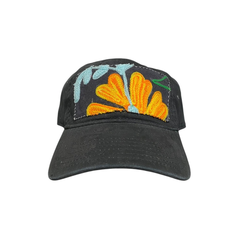 Kilim Baseball Hat – Black 80