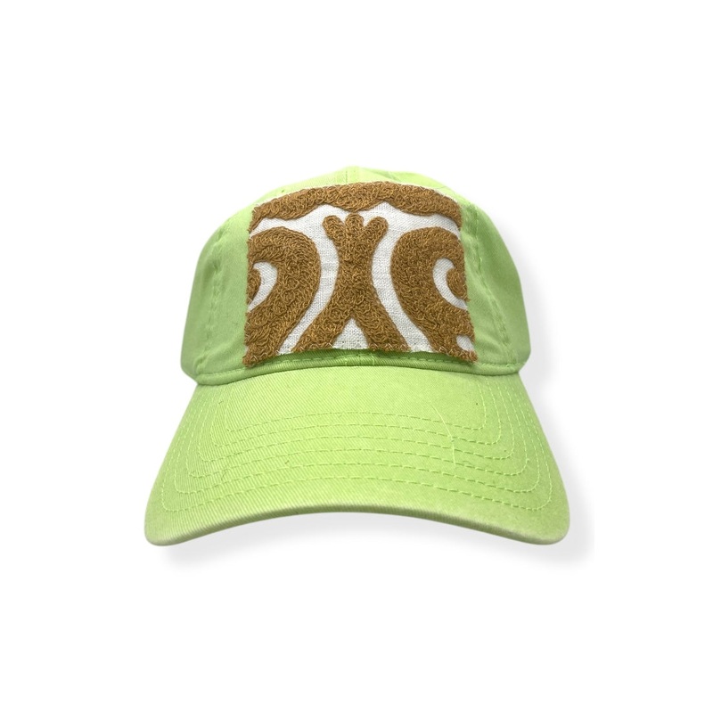 Kilim Baseball Hat – Lime 16 *Final Sale*