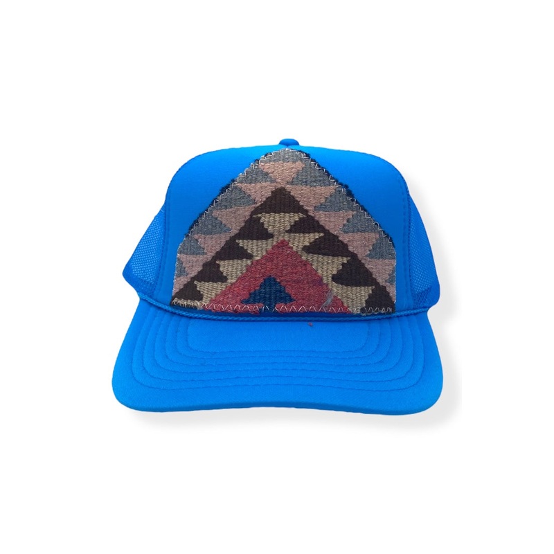 Kilim Trucker Hat – Electric Blue 29