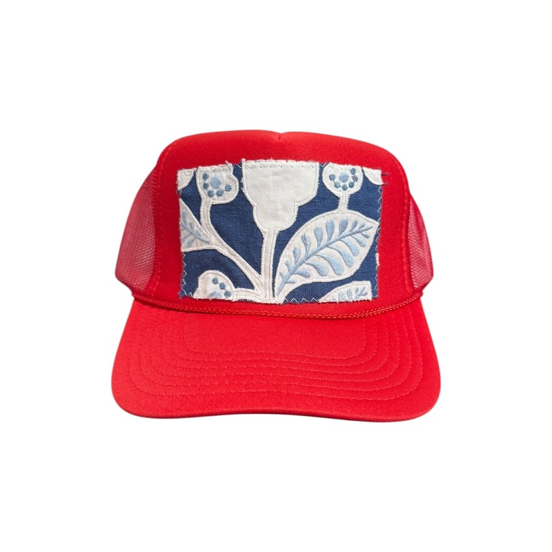 Kilim Trucker Hat – Red 269