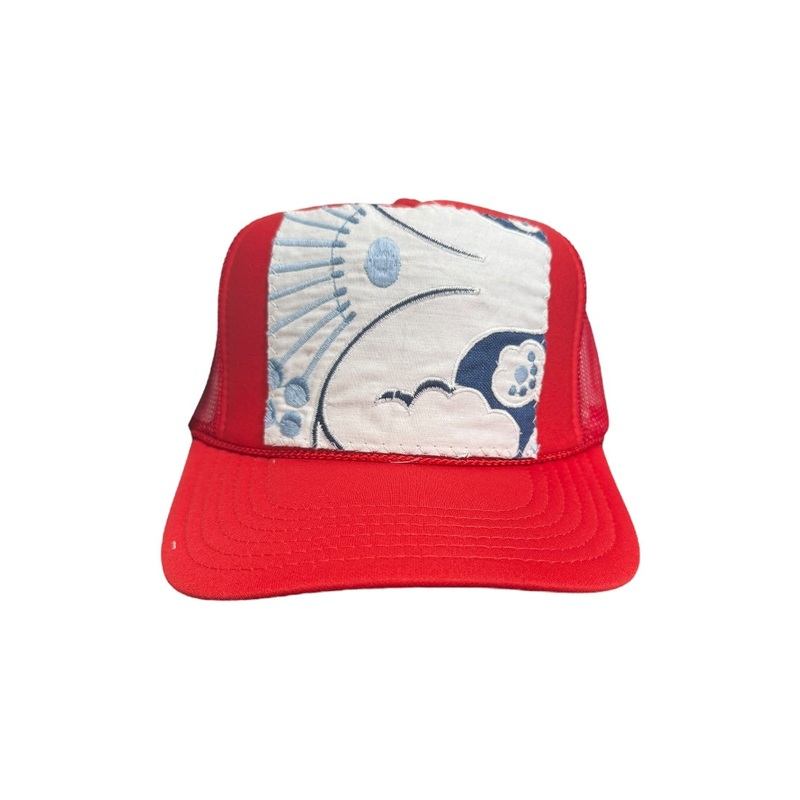 Kilim Trucker Hat – Red 301