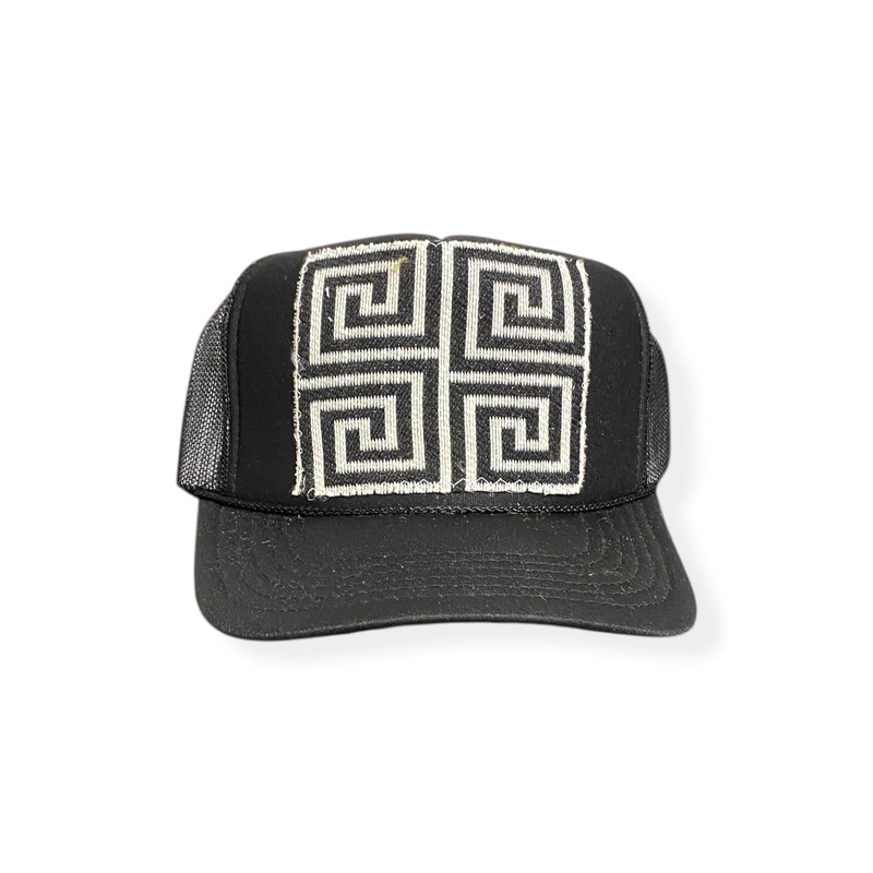 Kilim Trucker Hat – Black 422