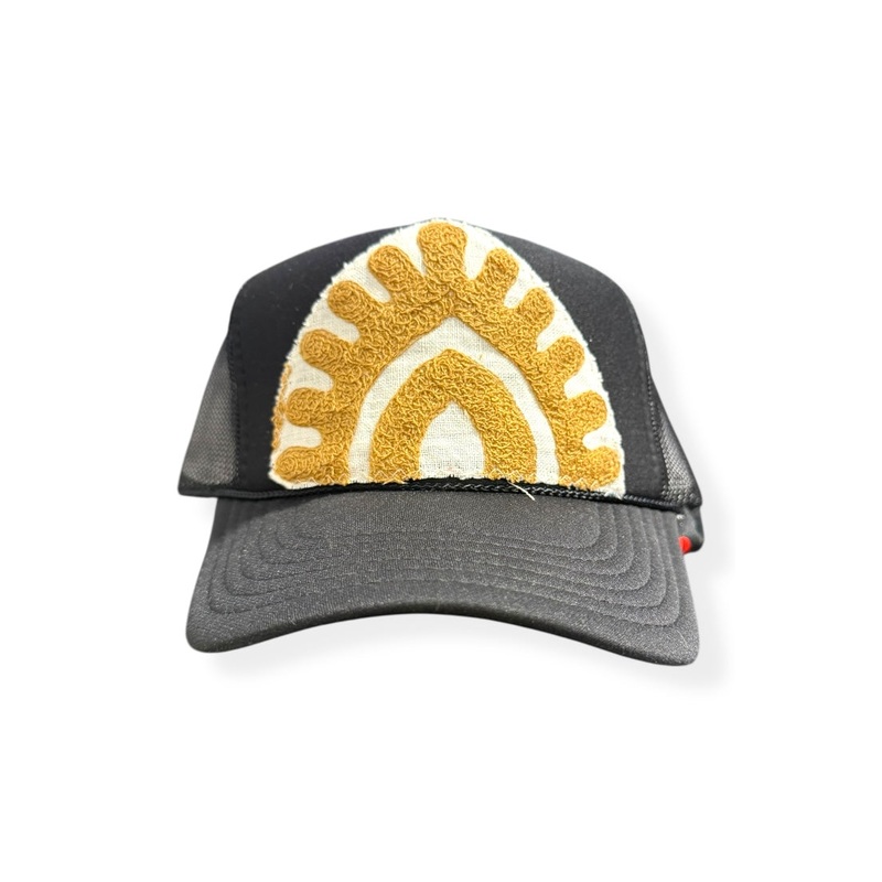 Kilim Trucker Hat – Black 429