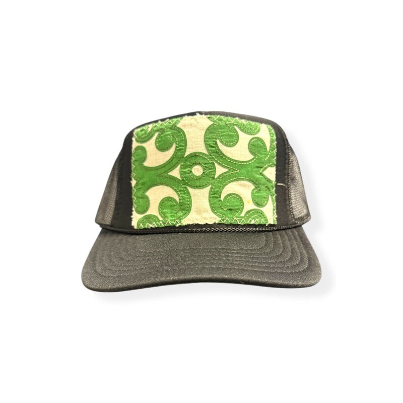 Kilim Trucker Hat – Black 436