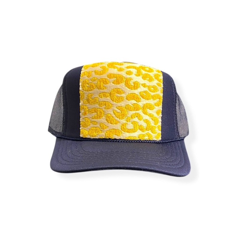 Kilim Trucker Hat – Navy 251