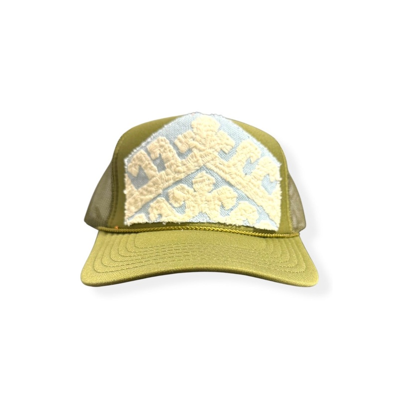 Kilim Trucker Hat – Olive 63