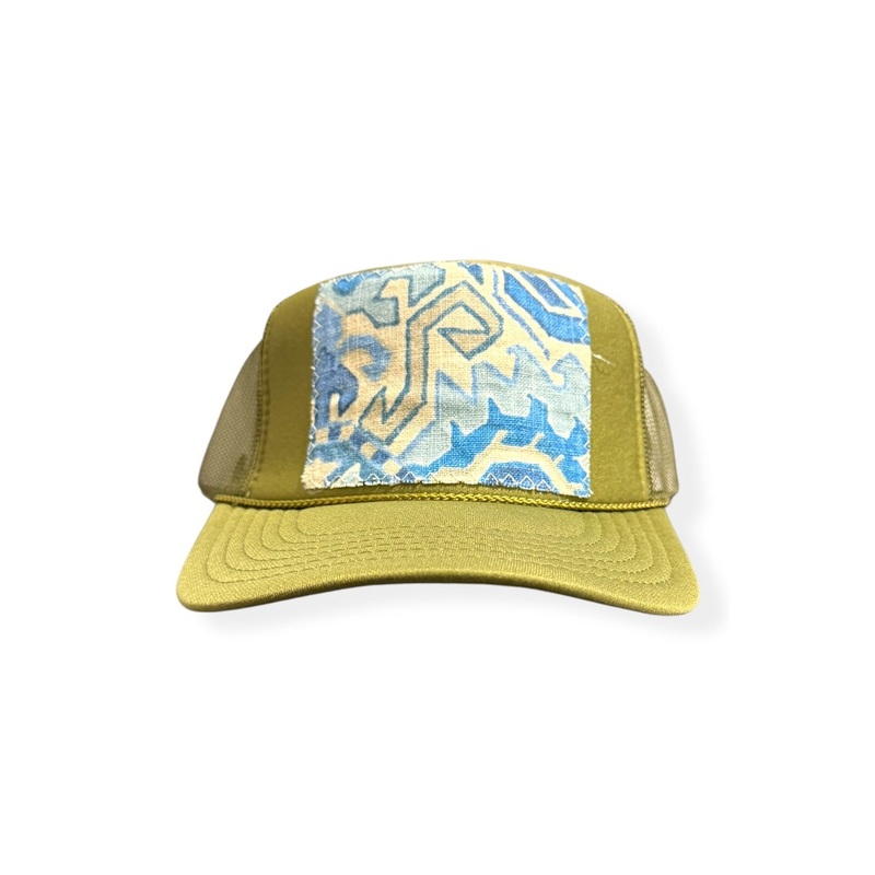 Kilim Trucker Hat – Olive 67