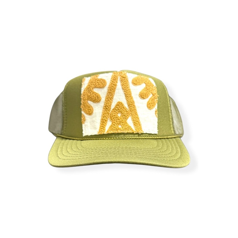 Kilim Trucker Hat – Olive 70