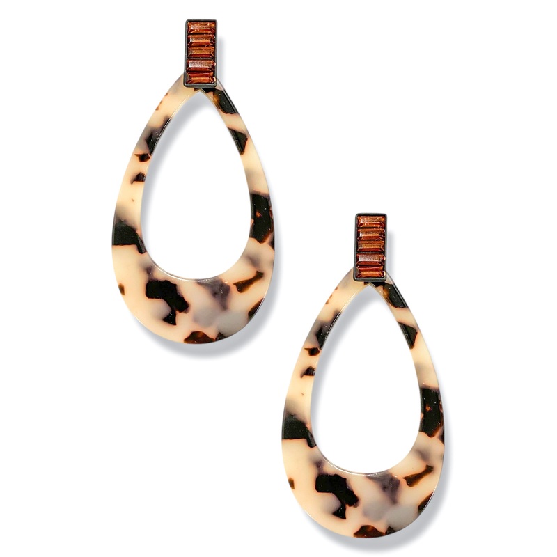 Tables Turned Acrylic Drop Earrings