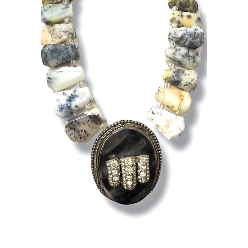 1800s Shoe Clip 1960s Pendant 1960s Opal Stone