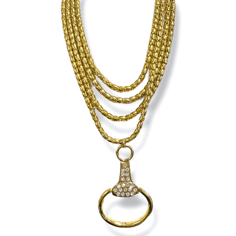 Made in the Deep South 1960s Buckle 1970s Necklace