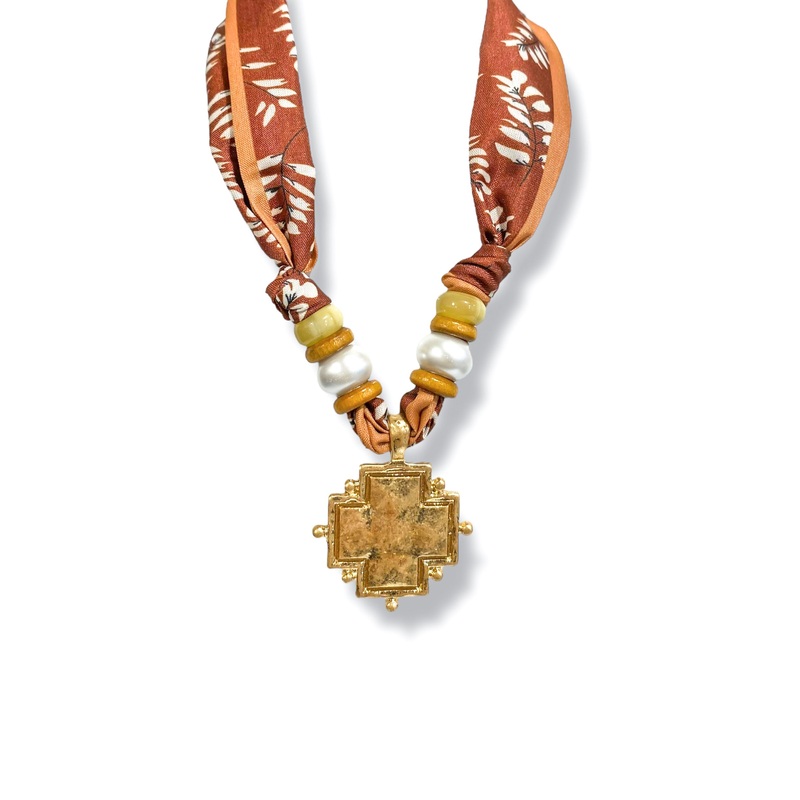 You’re The One  Pendant Scarf Necklace