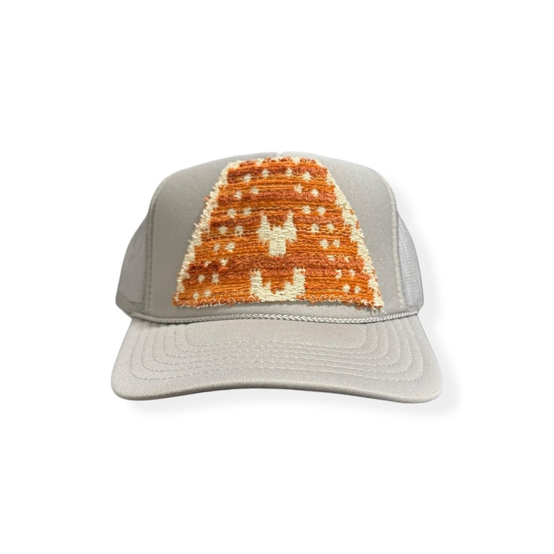 Kilim Trucker Hat – Grey 1