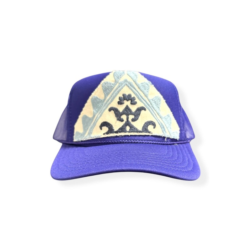 Kilim Trucker Hat – Purple 3