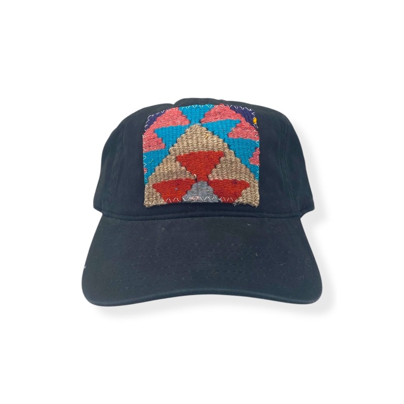 Kilim Baseball Hat – Black 12 *Final Sale*
