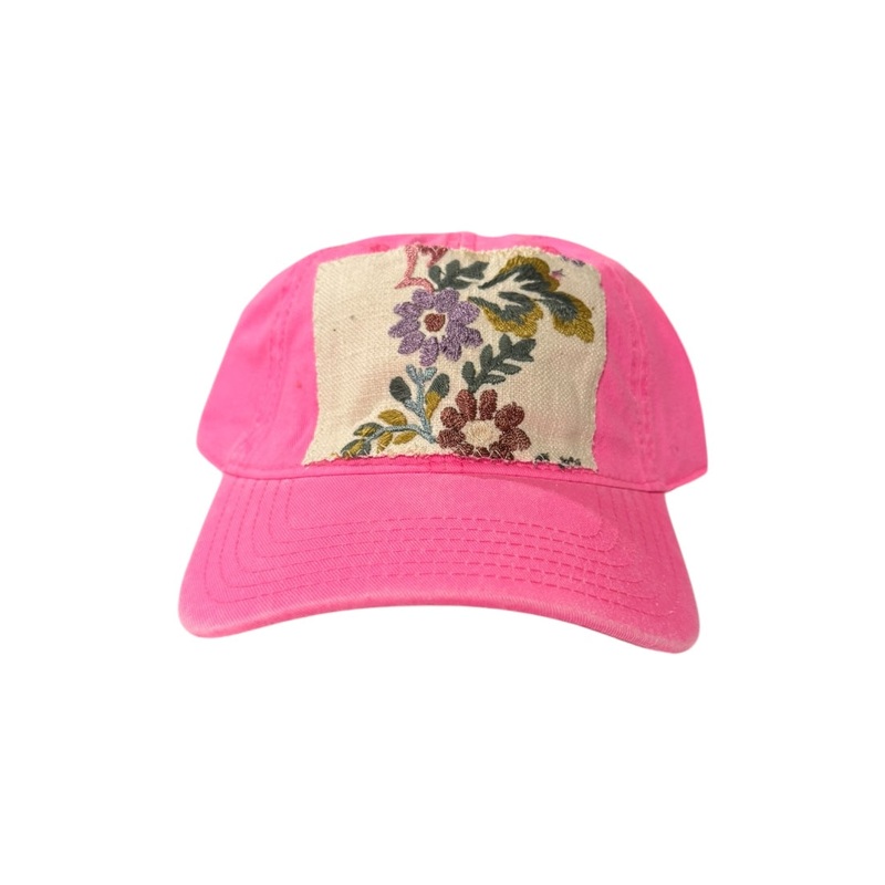 Kilim Baseball Hat – Hot Pink 14