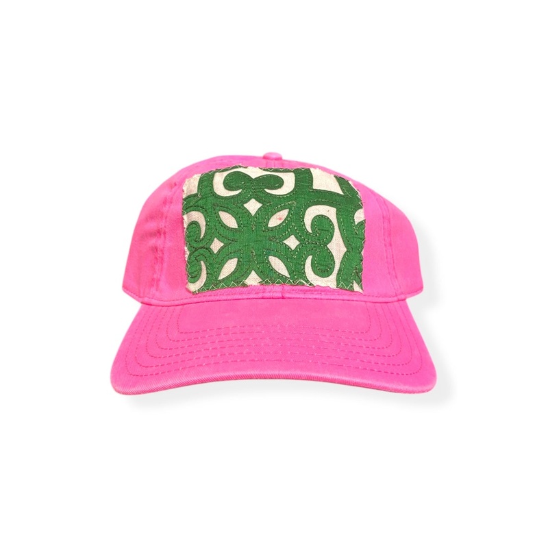 Kilim Baseball Hat – Hot Pink 56