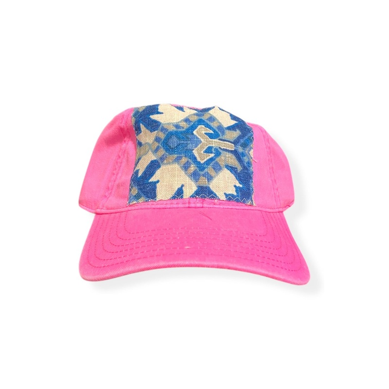 Kilim Baseball Hat – Hot Pink 60