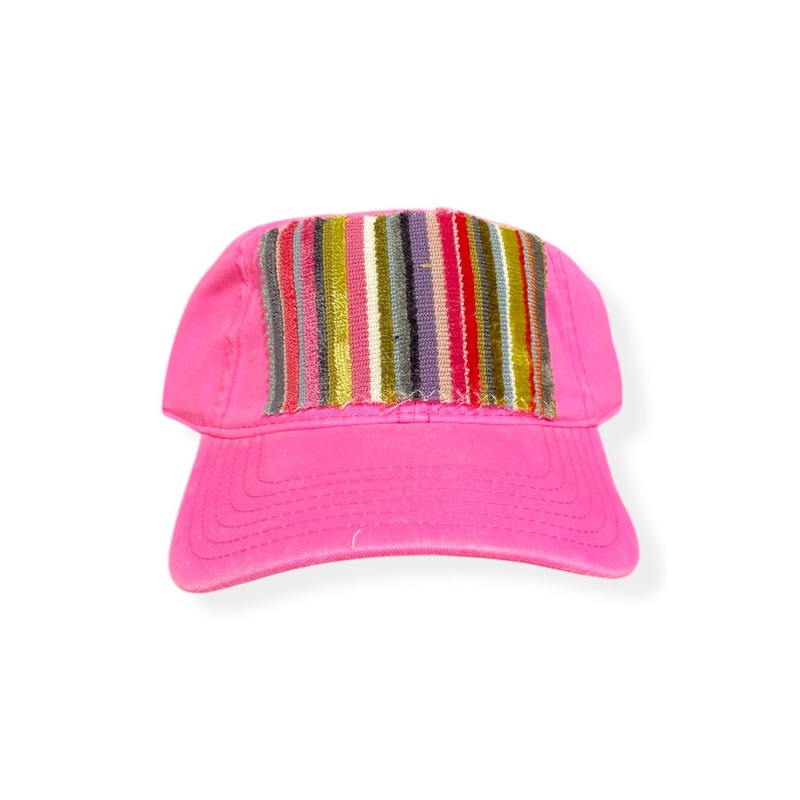 Kilim Baseball Hat – Hot Pink 61