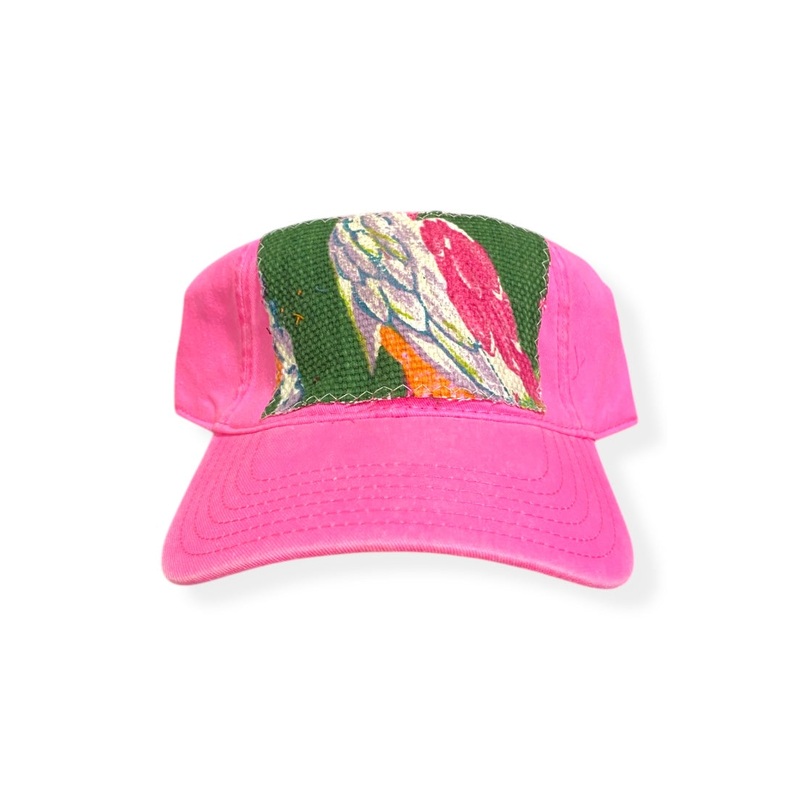 Kilim Baseball Hat – Hot Pink 64