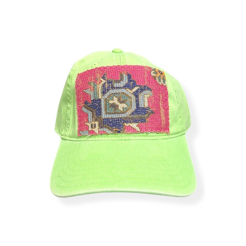 Kilim Baseball Hat – Lime 132 *Final Sale*