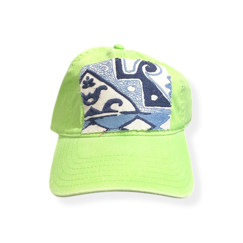 Kilim Baseball Hat – Lime 135 *Final Sale*