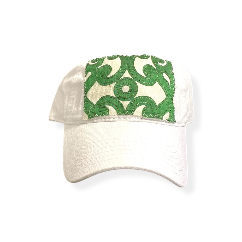 Kilim Baseball Hat – White 64