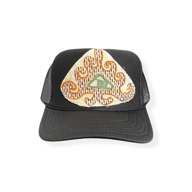 Kilim Trucker Hat – Black 418