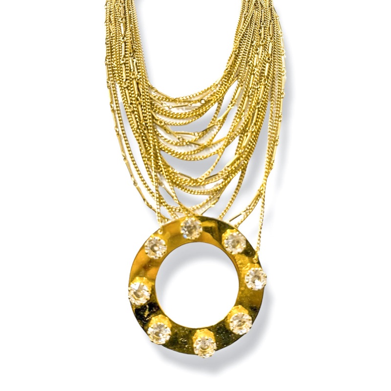 Made in the Deep South 1970s Sash Buckle 1950s Necklace