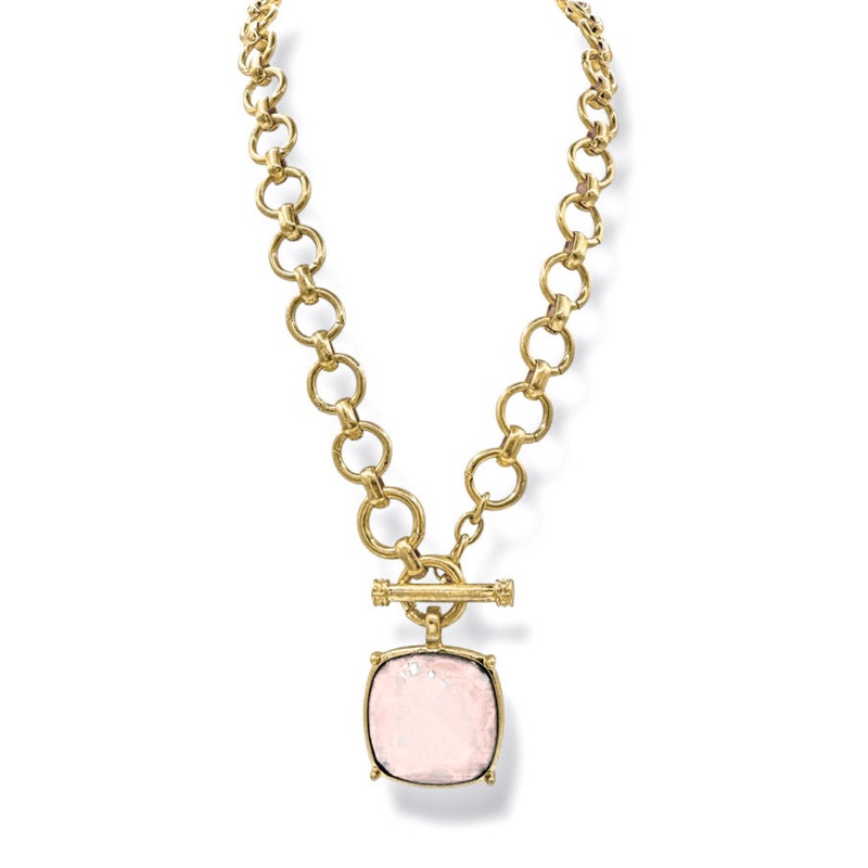 Courtney Champagne Statement Pendant