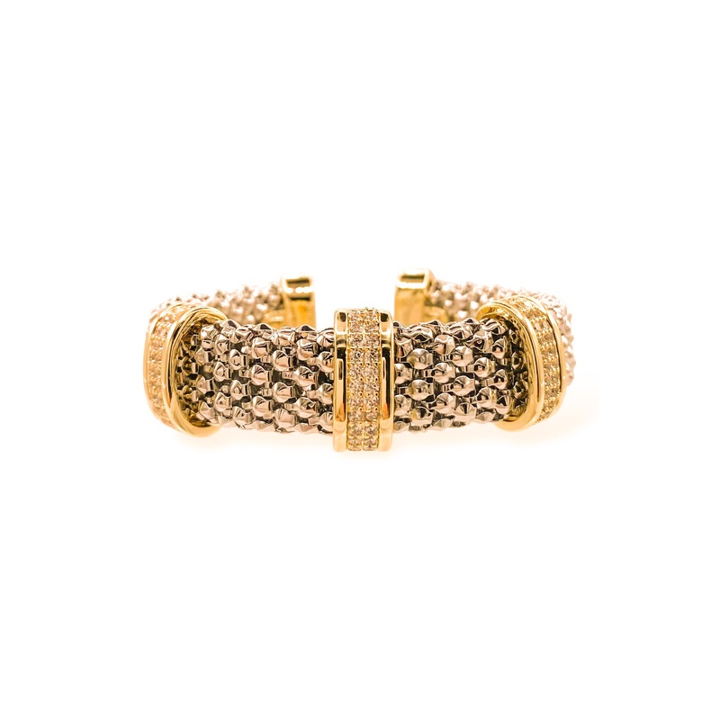Going Out Gold Cuff Bracelet|Gold