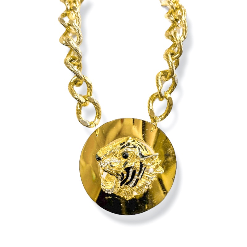 Made in the Deep South 1970s Buckle 1960s Chain Necklace