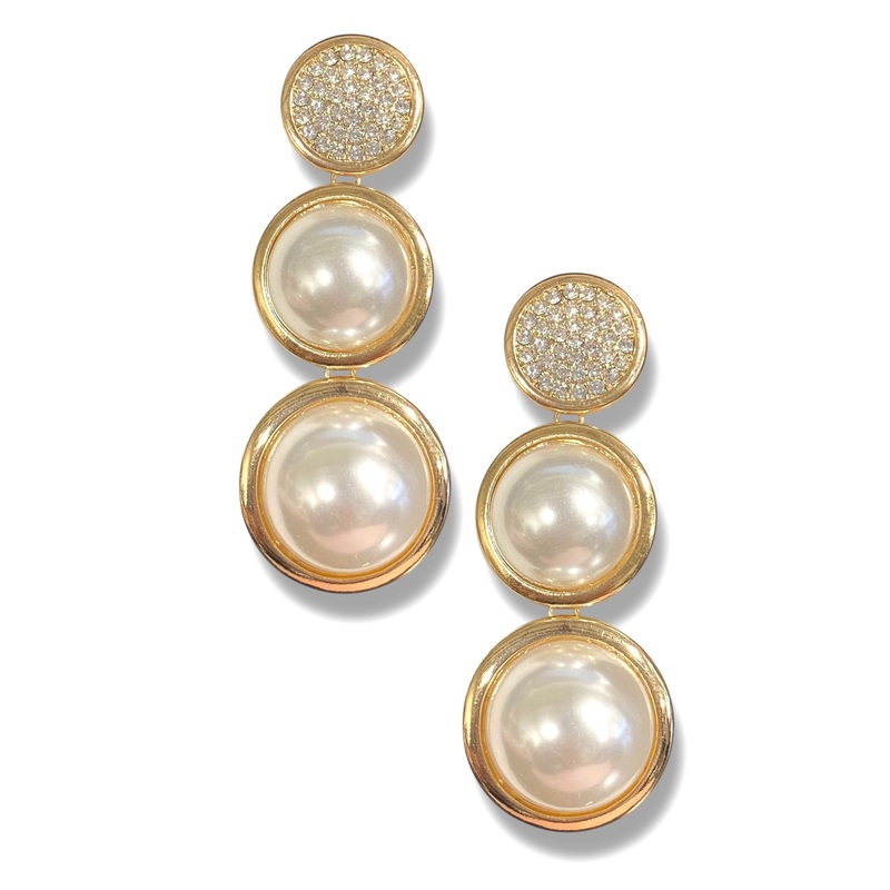 Trust Yourself Pearl Drop Earrings